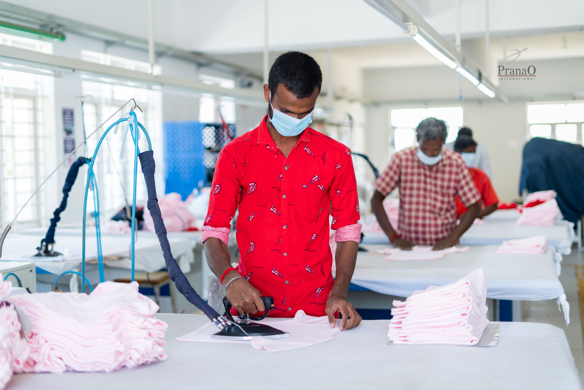 Ironing at Pranao International