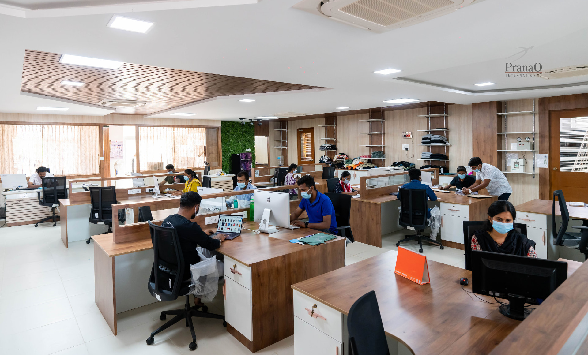 Pranao International sampling office in Tiruppur